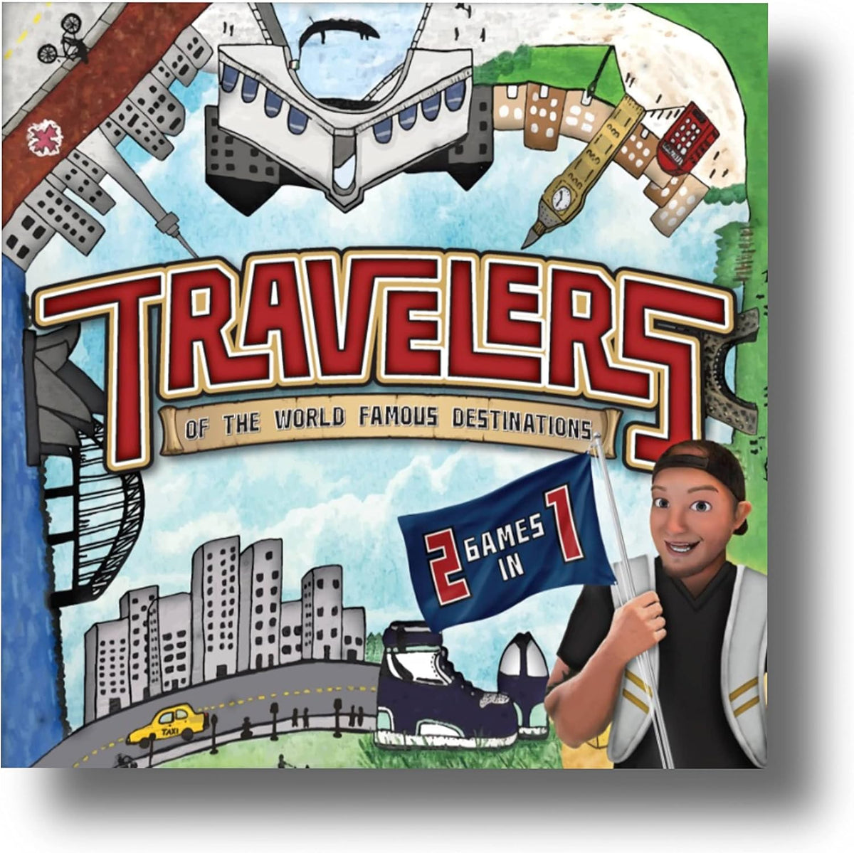 Strategy Board Game for 2-4 Players, Ages 13+ H870