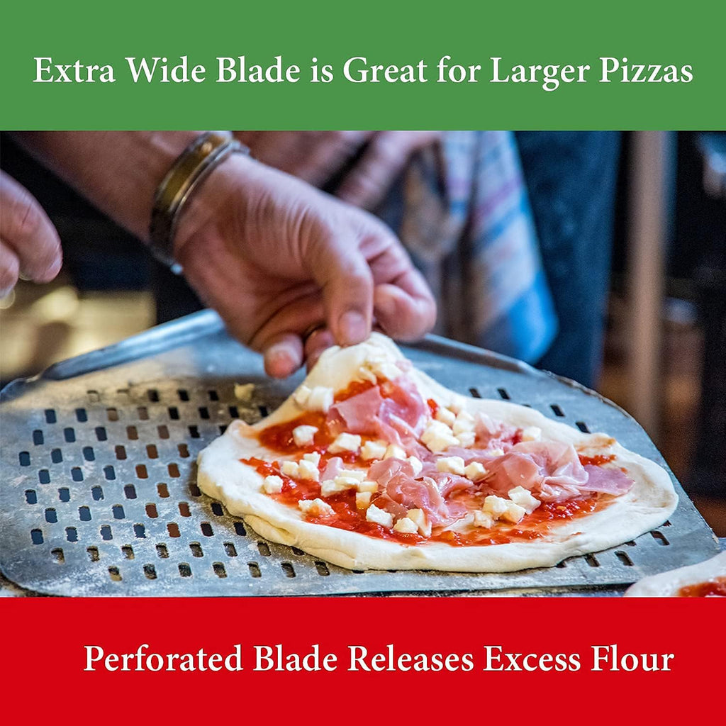 13" Aluminum Pizza Peel Pack of 2 G12048