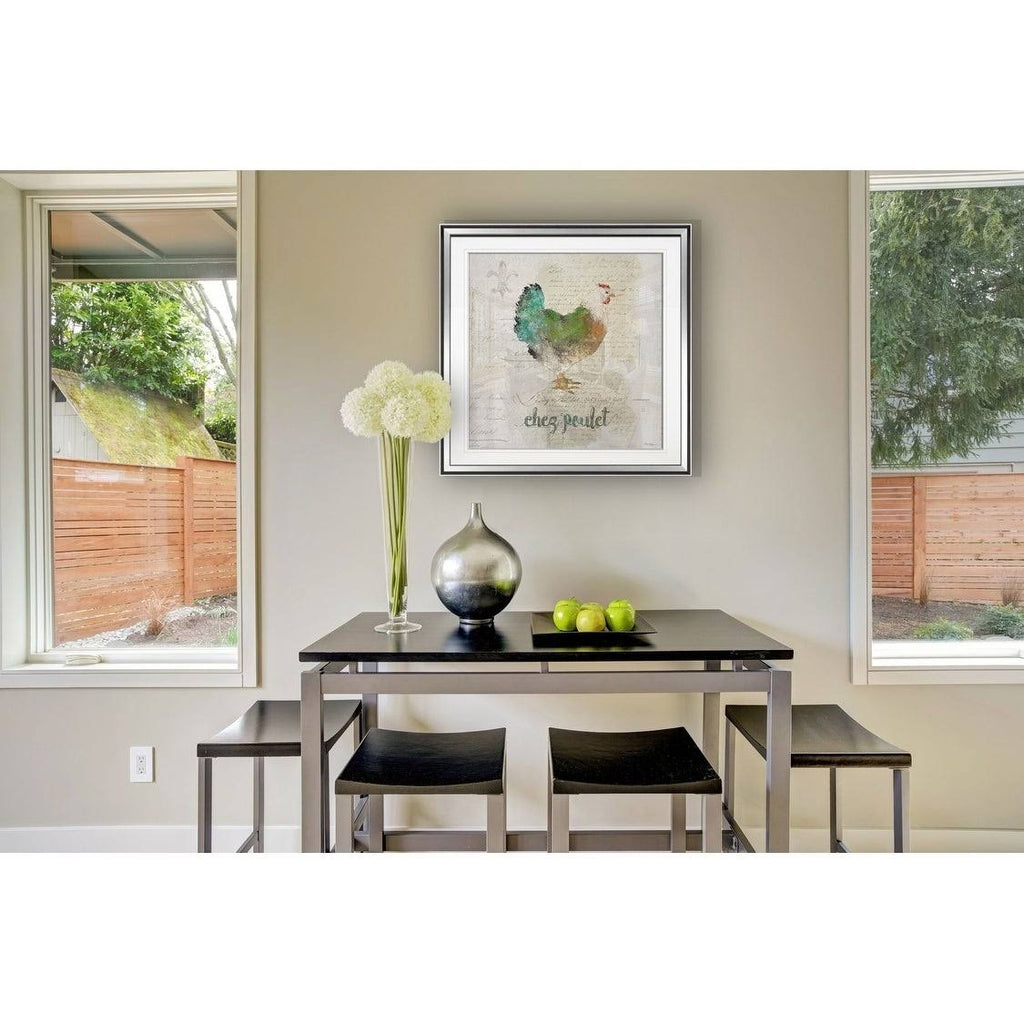 Framed Giclee Print 38 x 38 C176