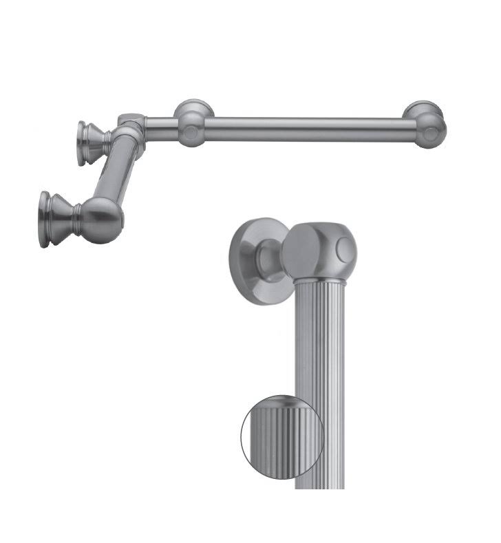 Brass Inside Corner Grab Bar 1-1/4 inch Diameter U29985
