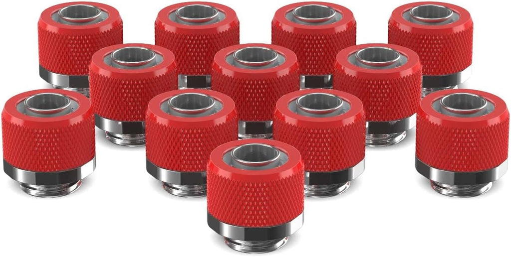 3/8in. x 1/2in. Compression Fitting 12 Pack Candy Purple X962549