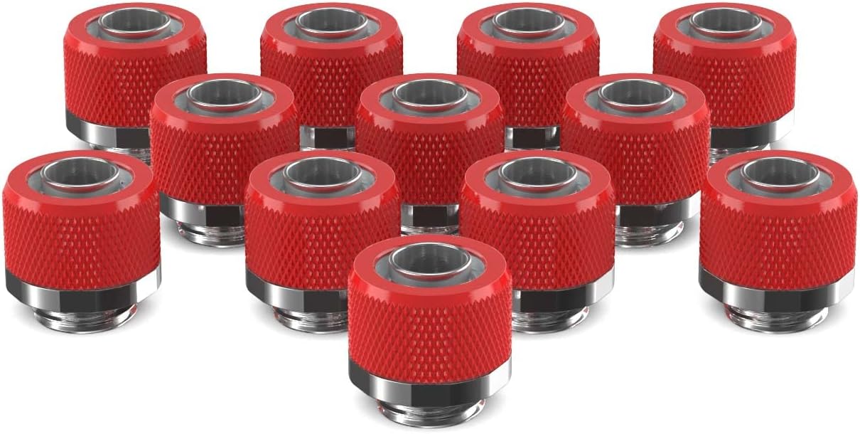 3/8in. x 1/2in. Compression Fitting 12 Pack Candy Purple X962549