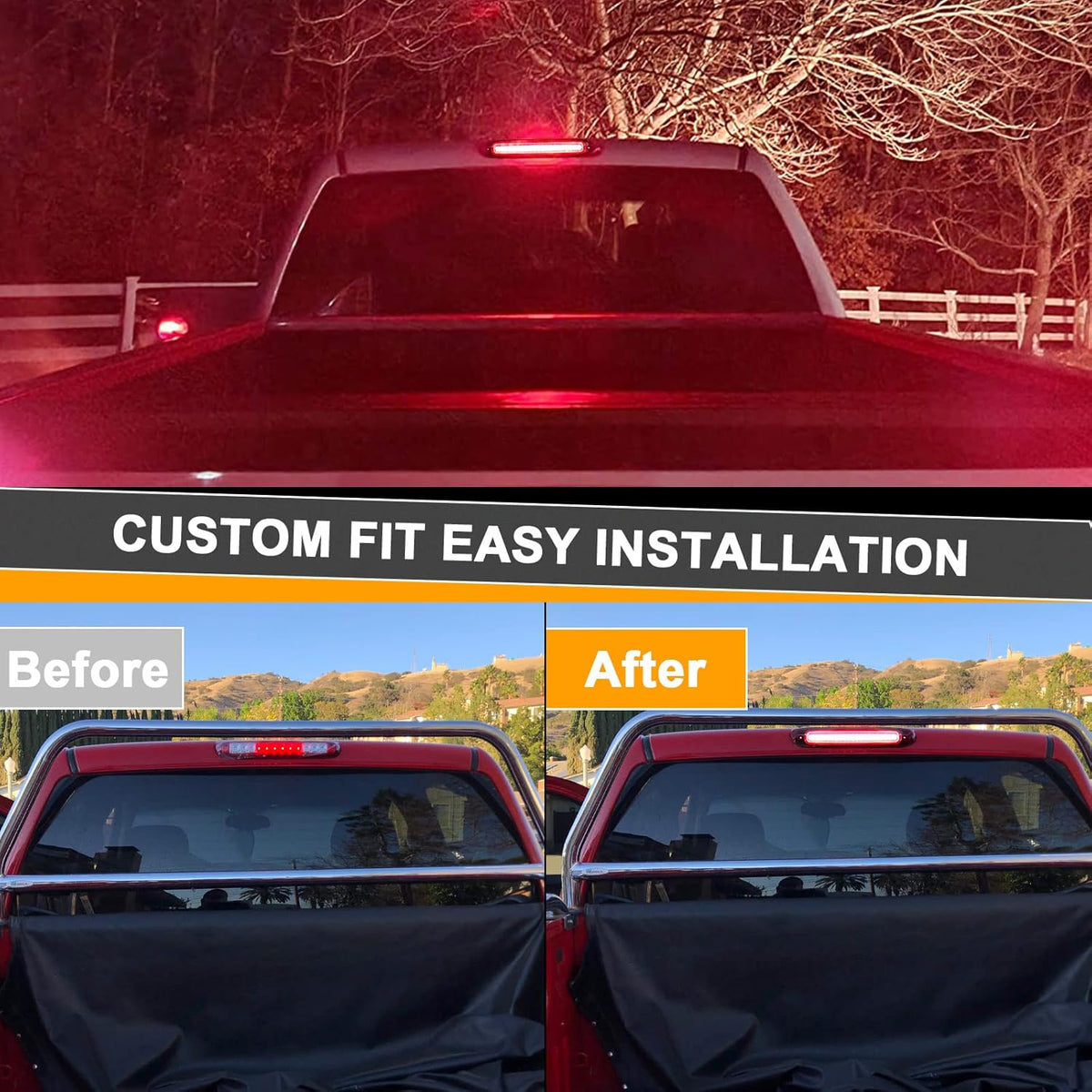 Third Brake Light LED Cab Roof Light Assembly D31793