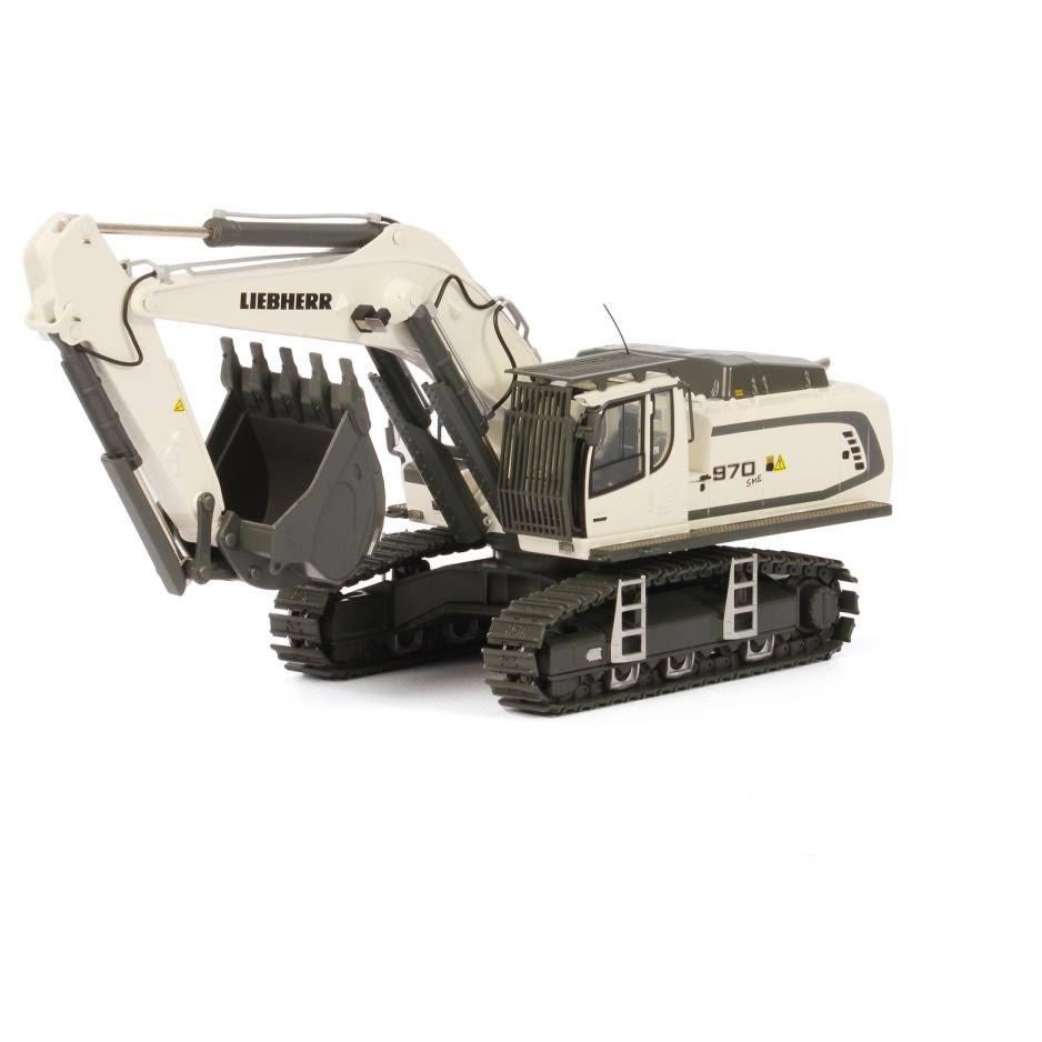 White 1/50 Diecast Hydraulic Excavator Model U386618