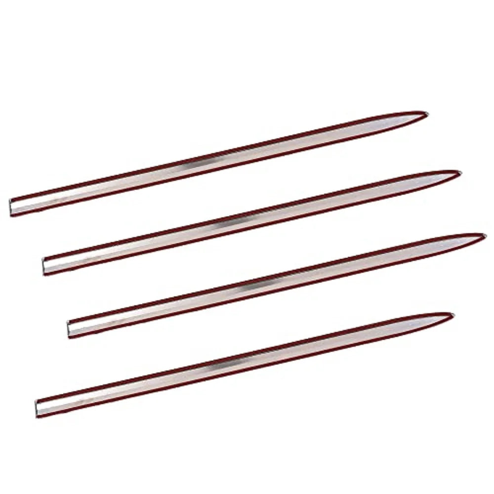 Chrome Side Door Body Molding Trim 4pcs T4129