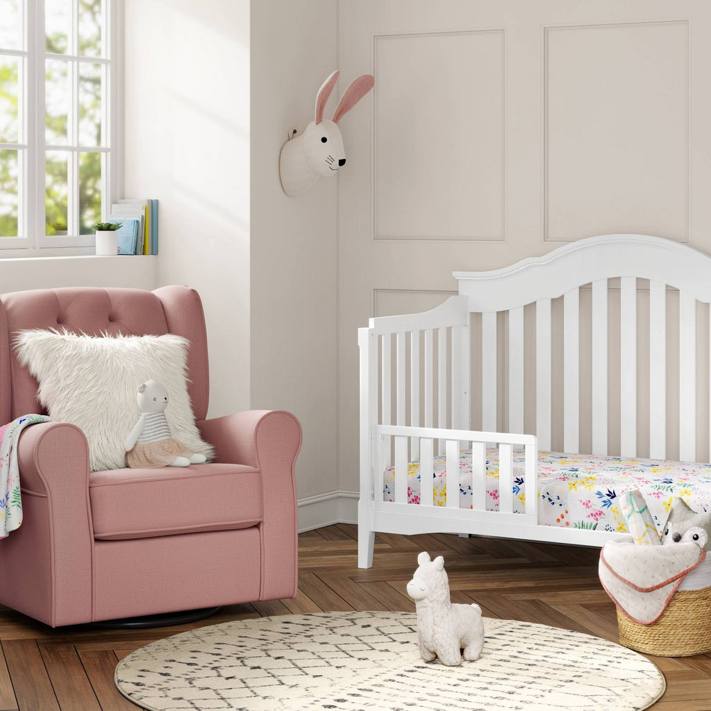 Textured White Toddler Guardrail V28501