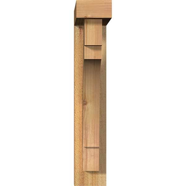 4x22W x 14x22D x 22x22H Western Red Cedar Bracket F888869