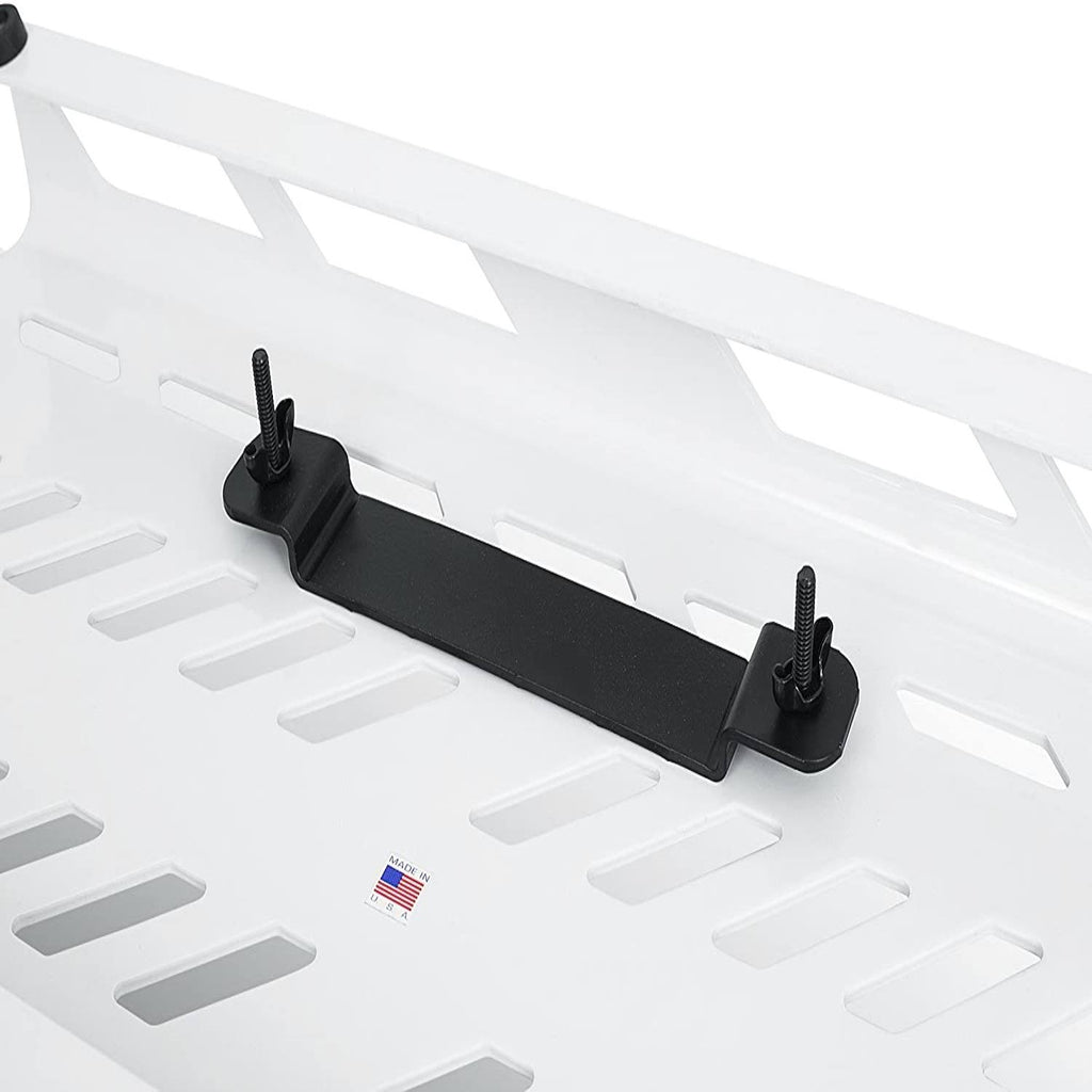 Aluminum Pedal Board with Carry Bag, White, Large Y5015