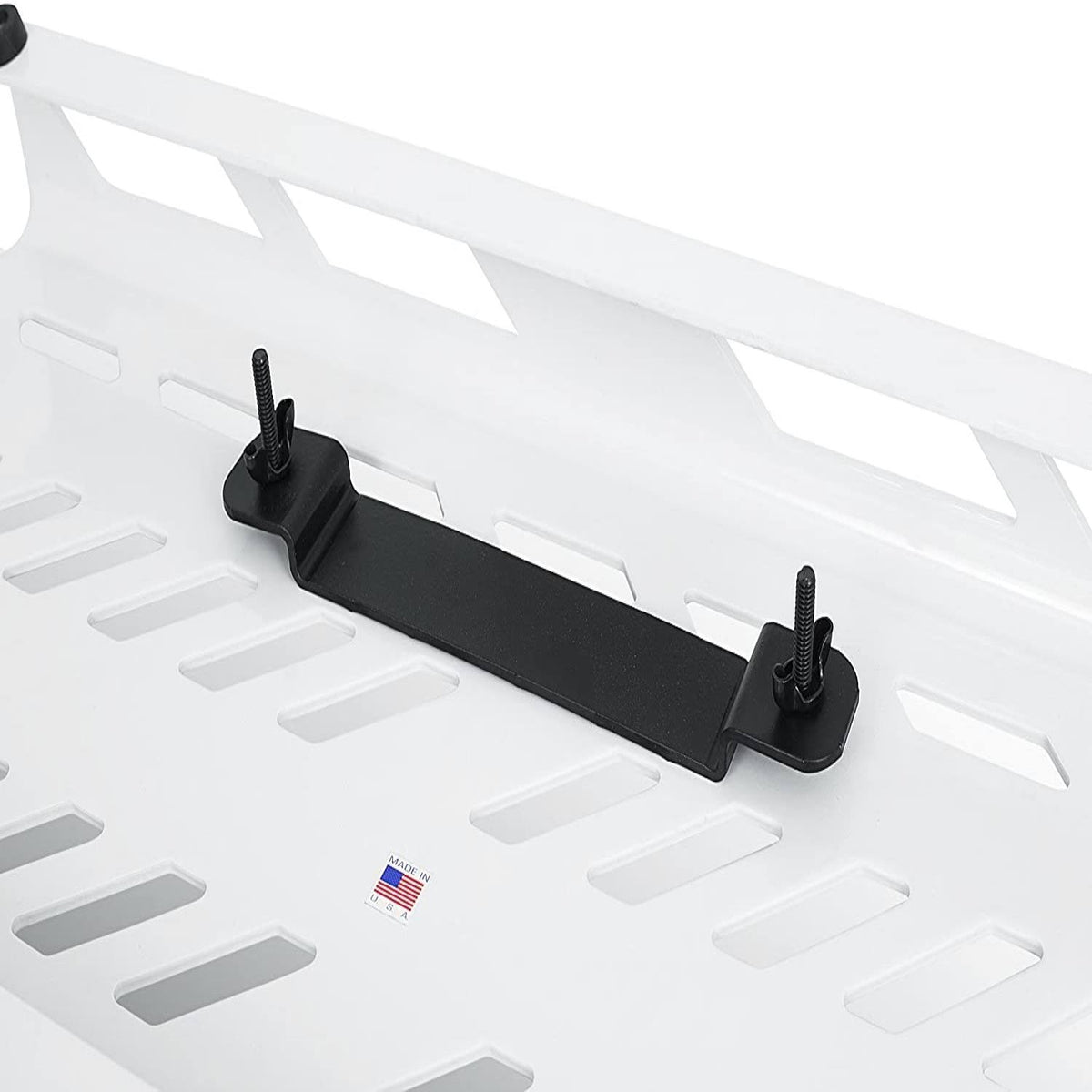 Aluminum Pedal Board with Carry Bag, White, Large Y5015