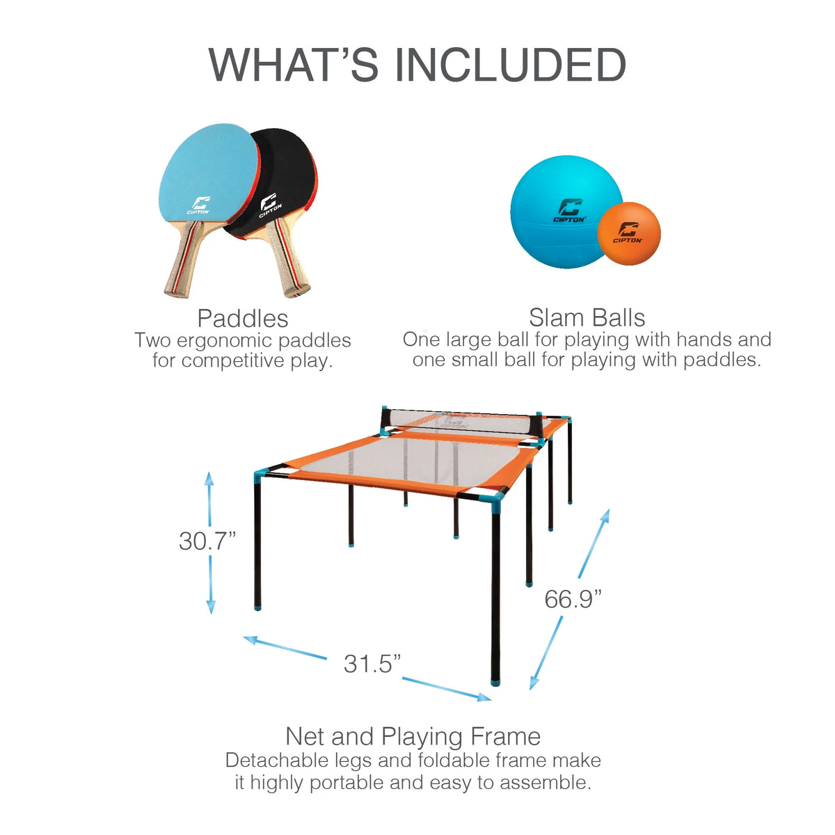 Smash Pong Set Table Tennis Smash Ball Indoor And Outdoor Games U1798