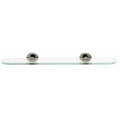 18x22 Glass Shelf - Satin Nickel B5226
