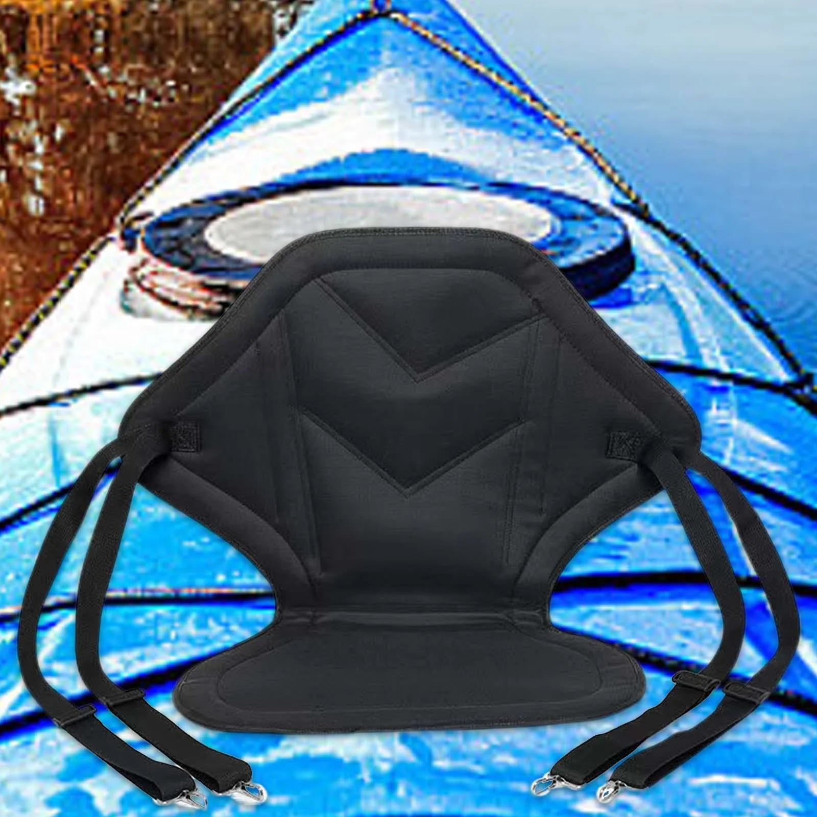 Padded Canoe Seat with Back Support for Kayak Z739254