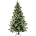 7.5-ft Glistening Pine Tree with Pine Cones and Clear LED Lights K583813