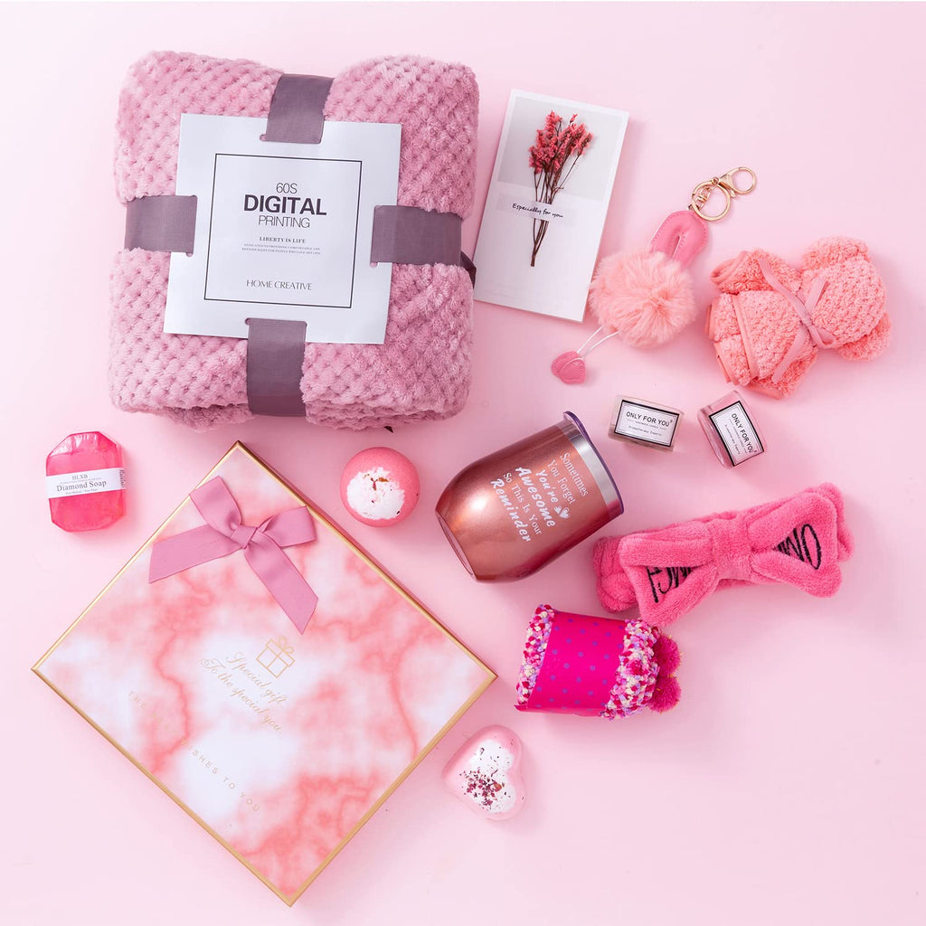 Pink Gifts Box Care Package Relaxing Set R338750