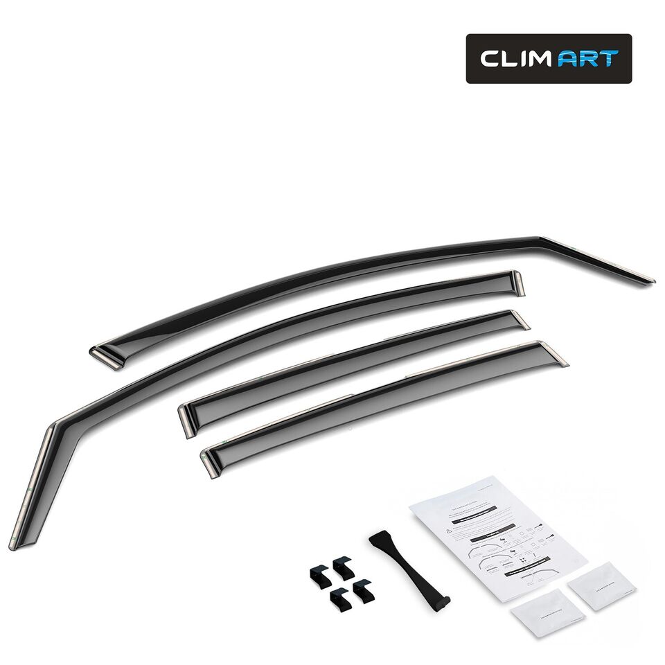4 pcs In-Channel Rain Guards for Subaru Impreza Hatchback V615