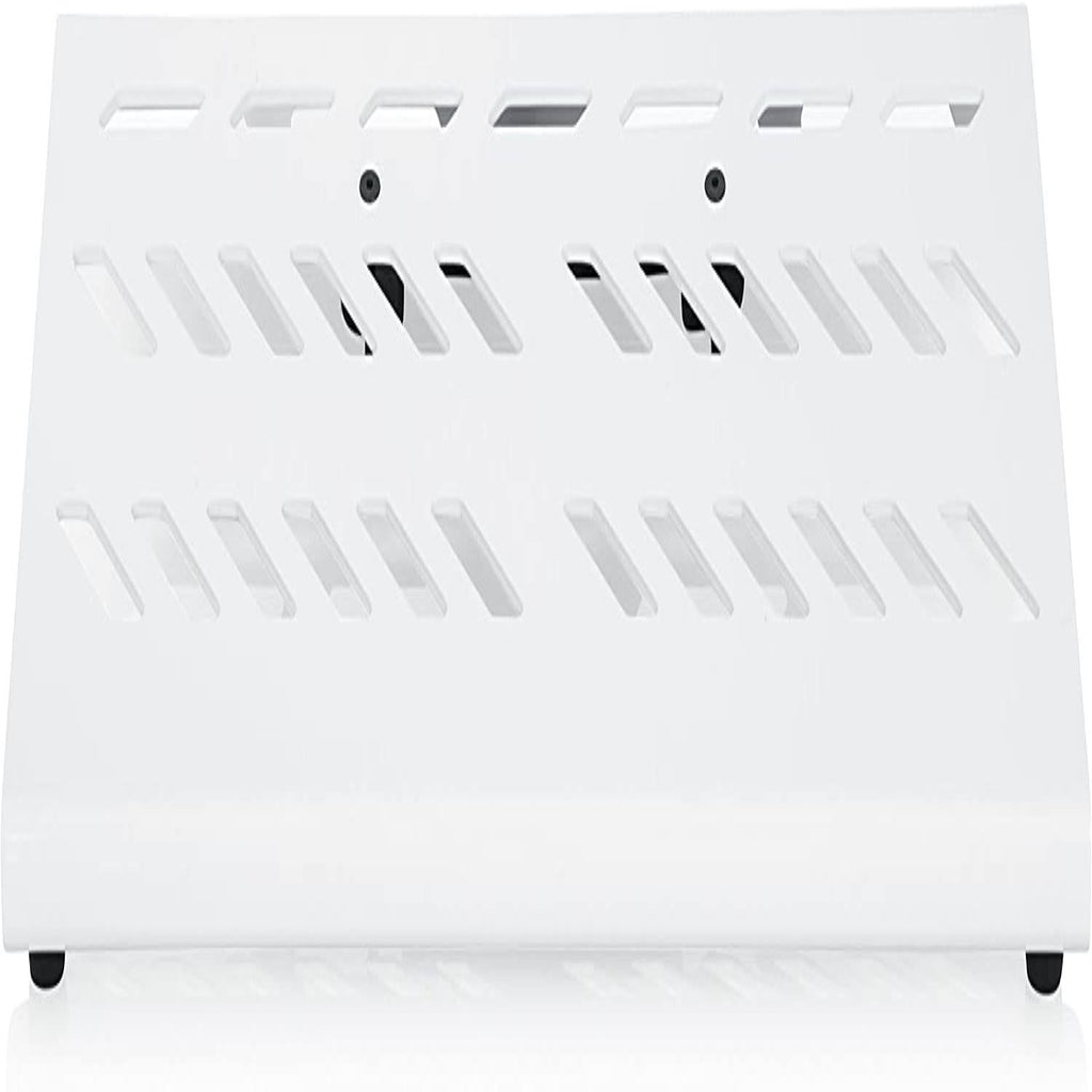 Aluminum Pedal Board with Carry Bag, White, Large Y5015