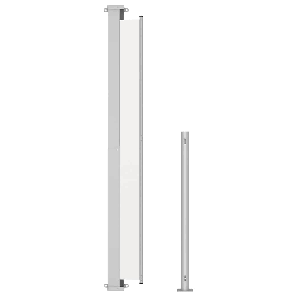 Cream Retractable Side Awning X290493