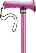 Light Pink Ergonomic Aluminum Adjustable Walking Cane D518274