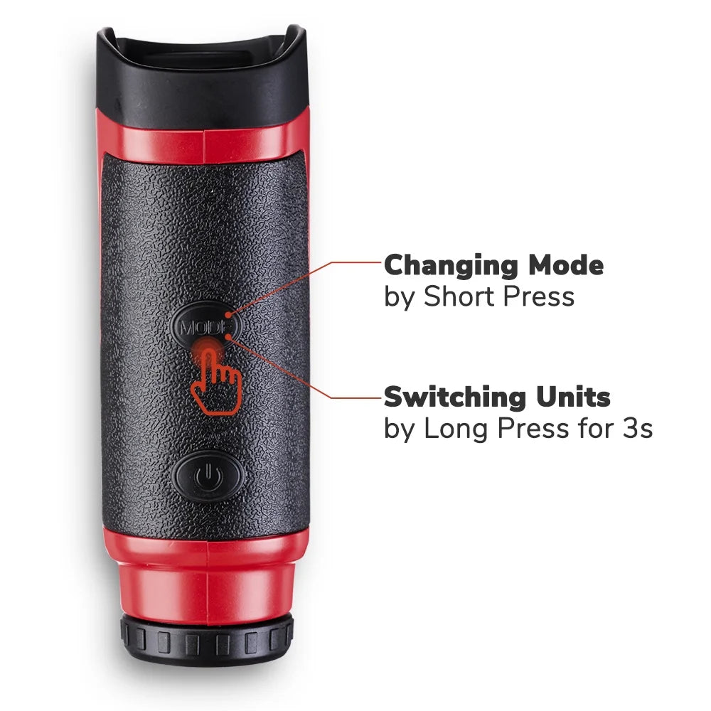 Red 1000 Yards 6X Laser Golf Rangefinder I146314