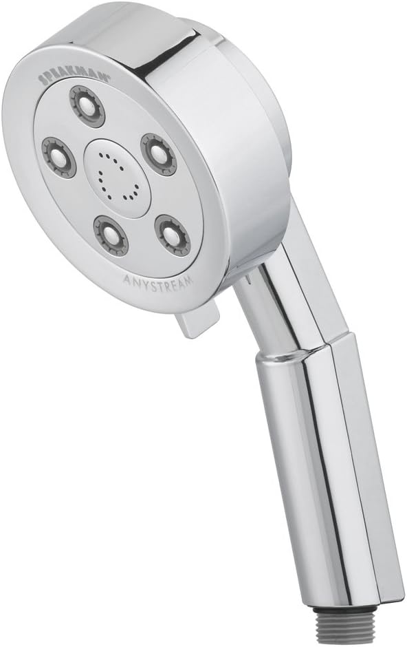 Polished Chrome Handheld Shower Head with Hose, 2.5 GPM Pack of 2 B4962