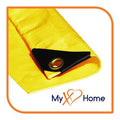 12 x 20 Yellow 12 Mil Heavy Duty Tarp L92515