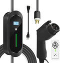 Portable EV Charger with NEMA 6-20 Plug and NEMA 5-15 Adapter F4161