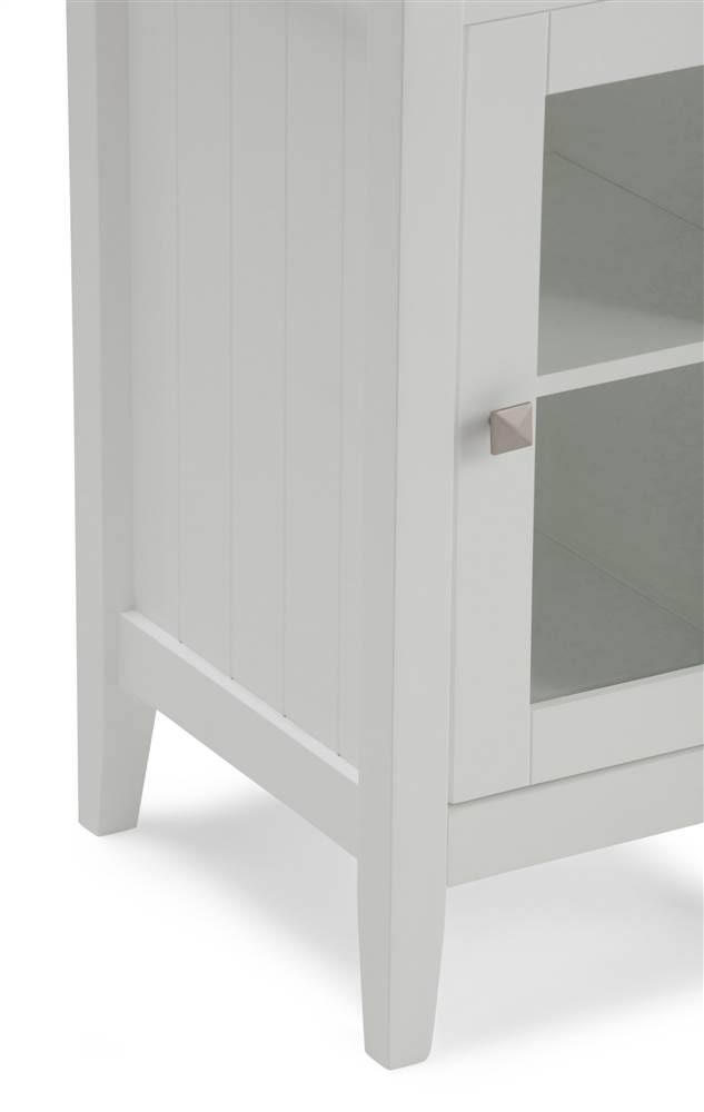 Pure White Floor Storage Bath Cabinet M19439