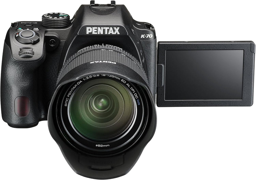 Black Weather-Sealed DSLR Camera with 18-135mm Lens P20304