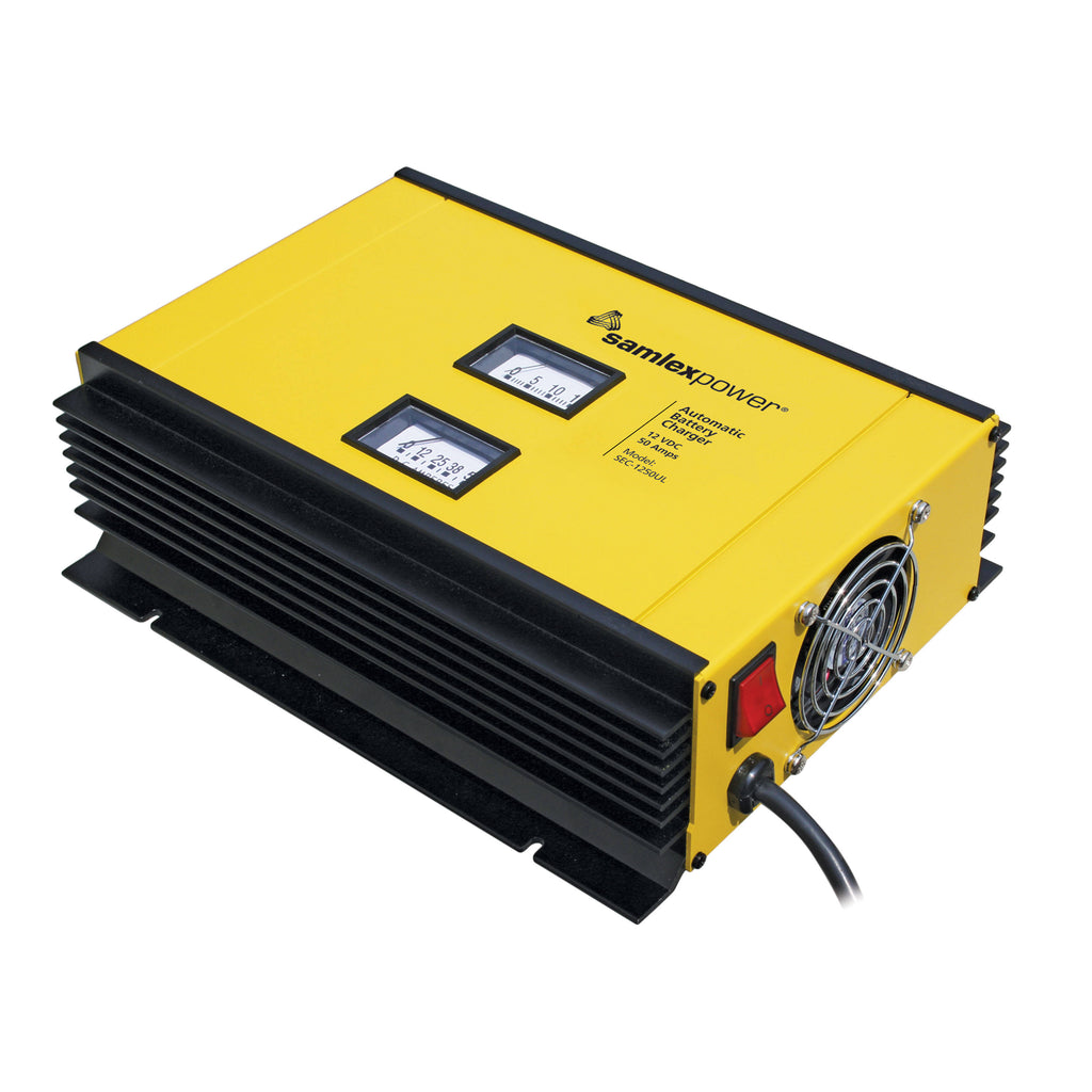 50A 12V 2-Bank Battery Charger with Temp Sensor G6584