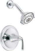Chrome Single Handle Pressure Balance Shower Trim Kit Q463061
