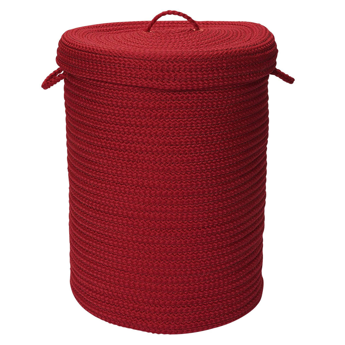 Turquoise Textured Lidded Storage Hamper Y965570