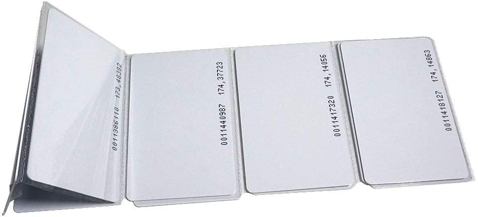 125Khz RFID Proximity Cards, 0.8mm, Read only (200pcs) X56739