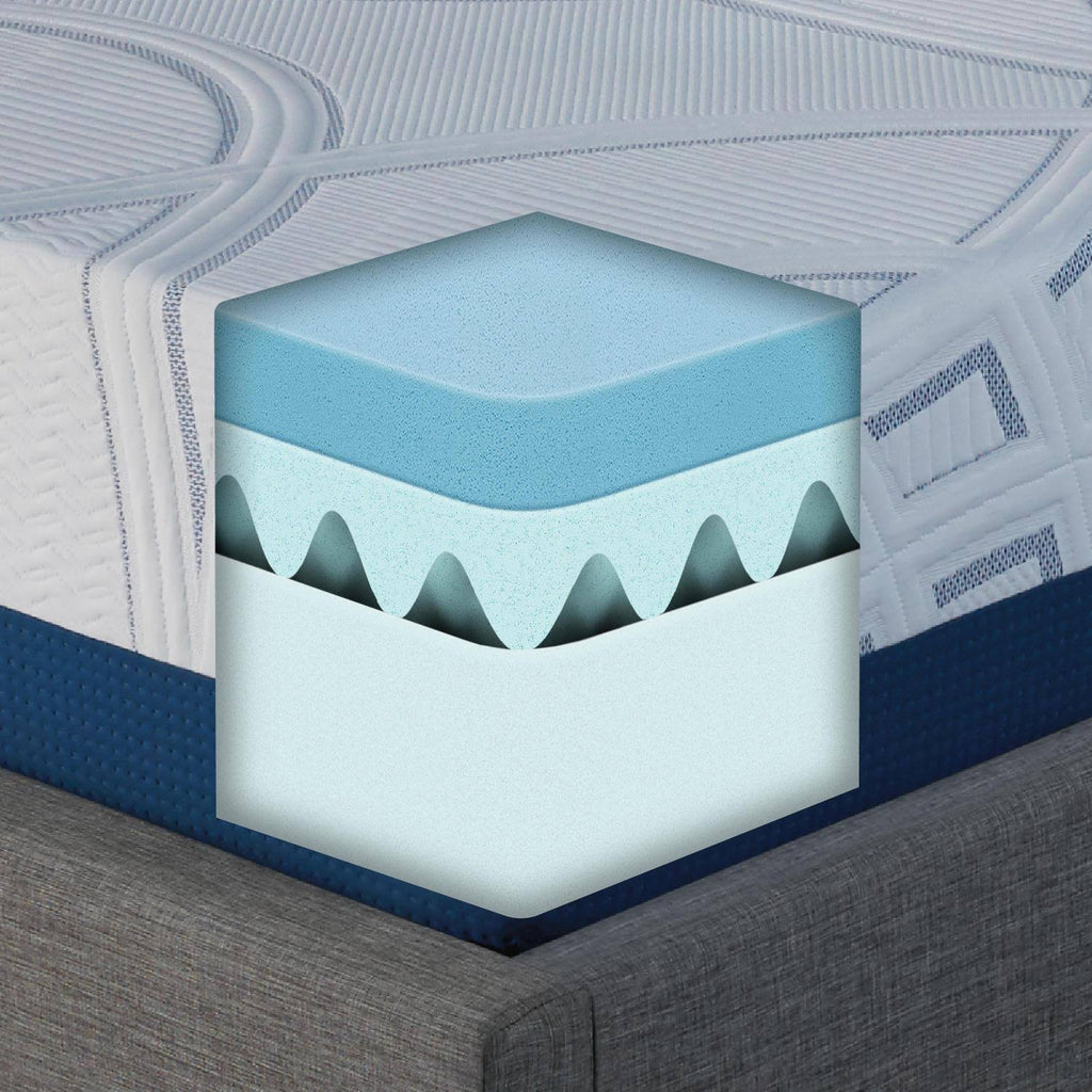 Queen Gel Memory Foam Mattress A3290