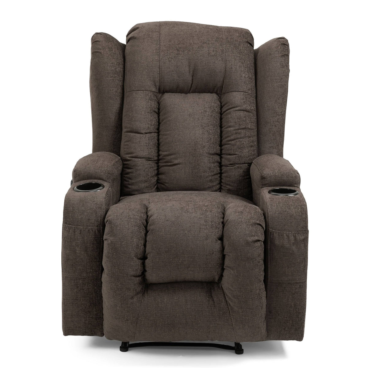 Brown Massage Recliner Y30895