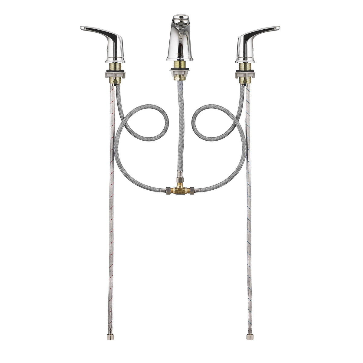 2-Handle Deck Mount Tub Faucet in Chrome N834