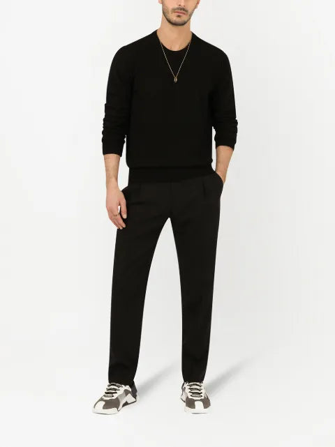 Dolce & Gabbana round-neck cashmere jumper