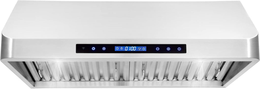 30 in. Under Cabinet Range Hood with 500 CFM, Permanent Filters, LED Lights, Stainless Steel Z56916
