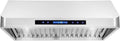 30 in. Under Cabinet Range Hood with 500 CFM, Permanent Filters, LED Lights, Stainless Steel Z56916