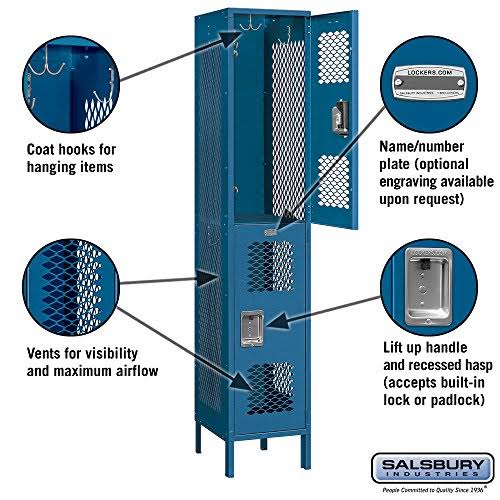 Extra Wide Vented Metal Locker X363077