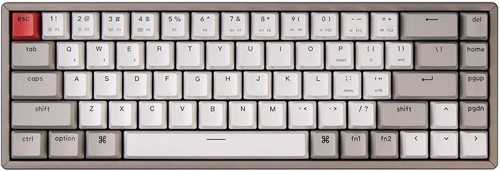 65% Compact 68-Keys Aluminum Frame Wireless Mechanical Keyboard U907