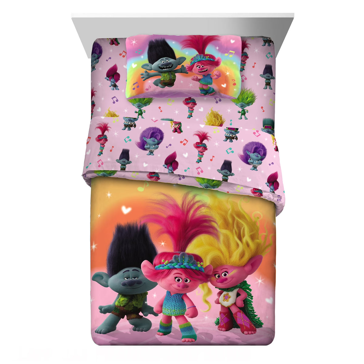 Twin Bed in a Bag Comforter and Sheets O849