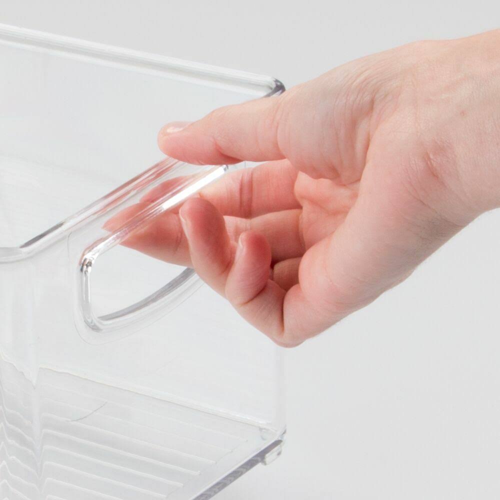 6 Pack Plastic Kitchen Food Storage Bin with Handles N5255