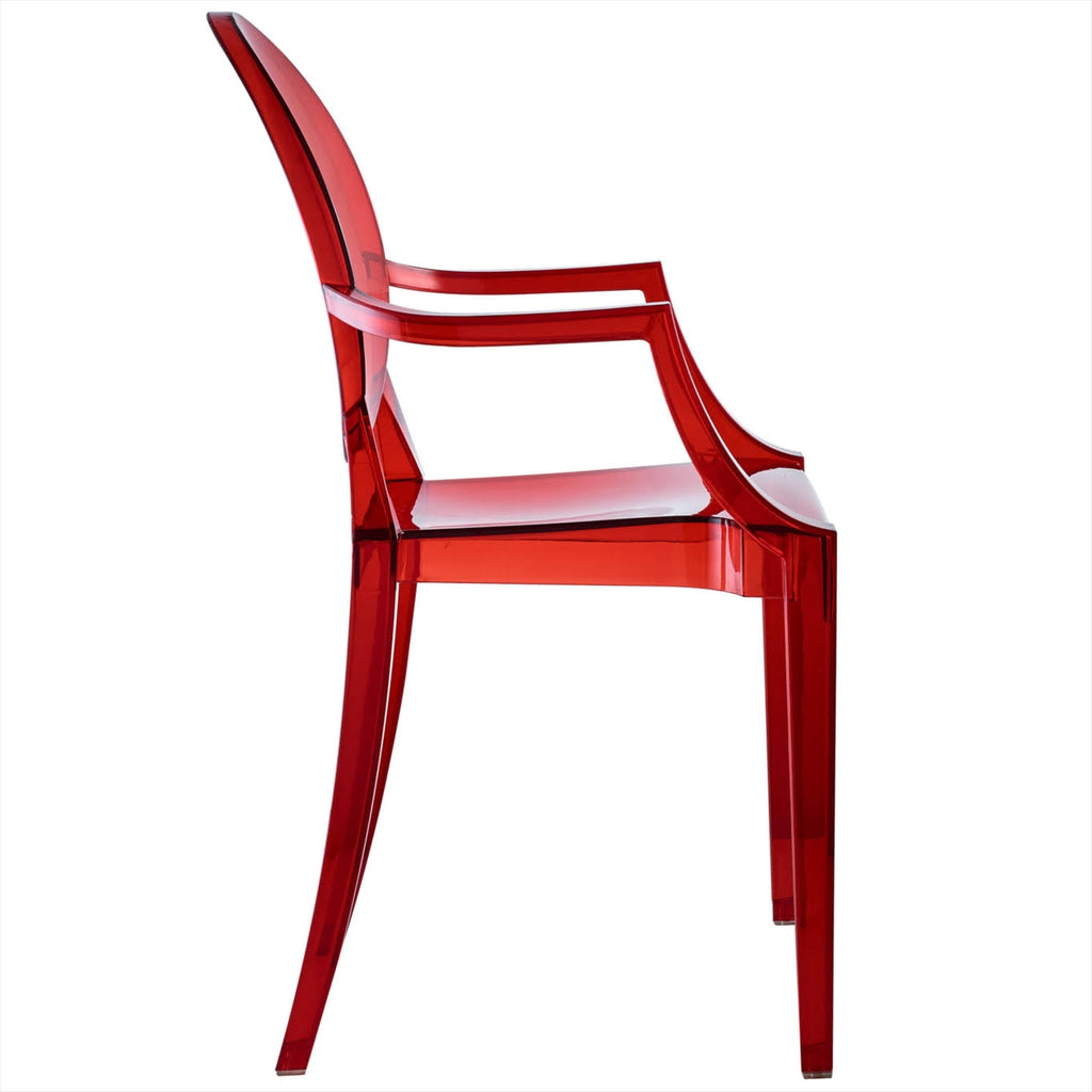 Red Dining Armchair Q7007