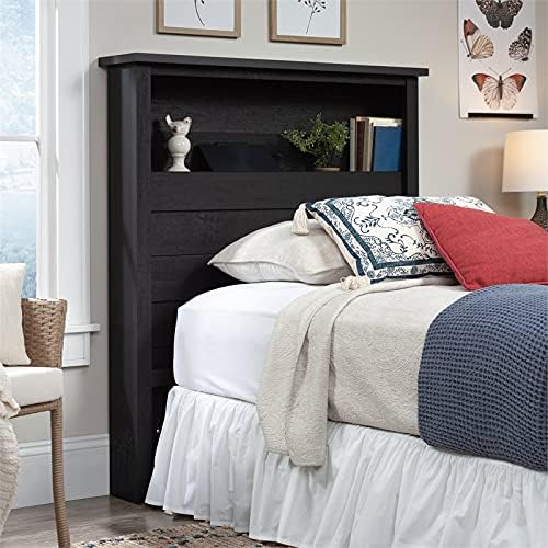Twin Wooden Bookcase Headboard S959264