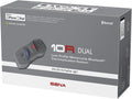 Black Set of 2 Motorcycle Bluetooth Communication System J854