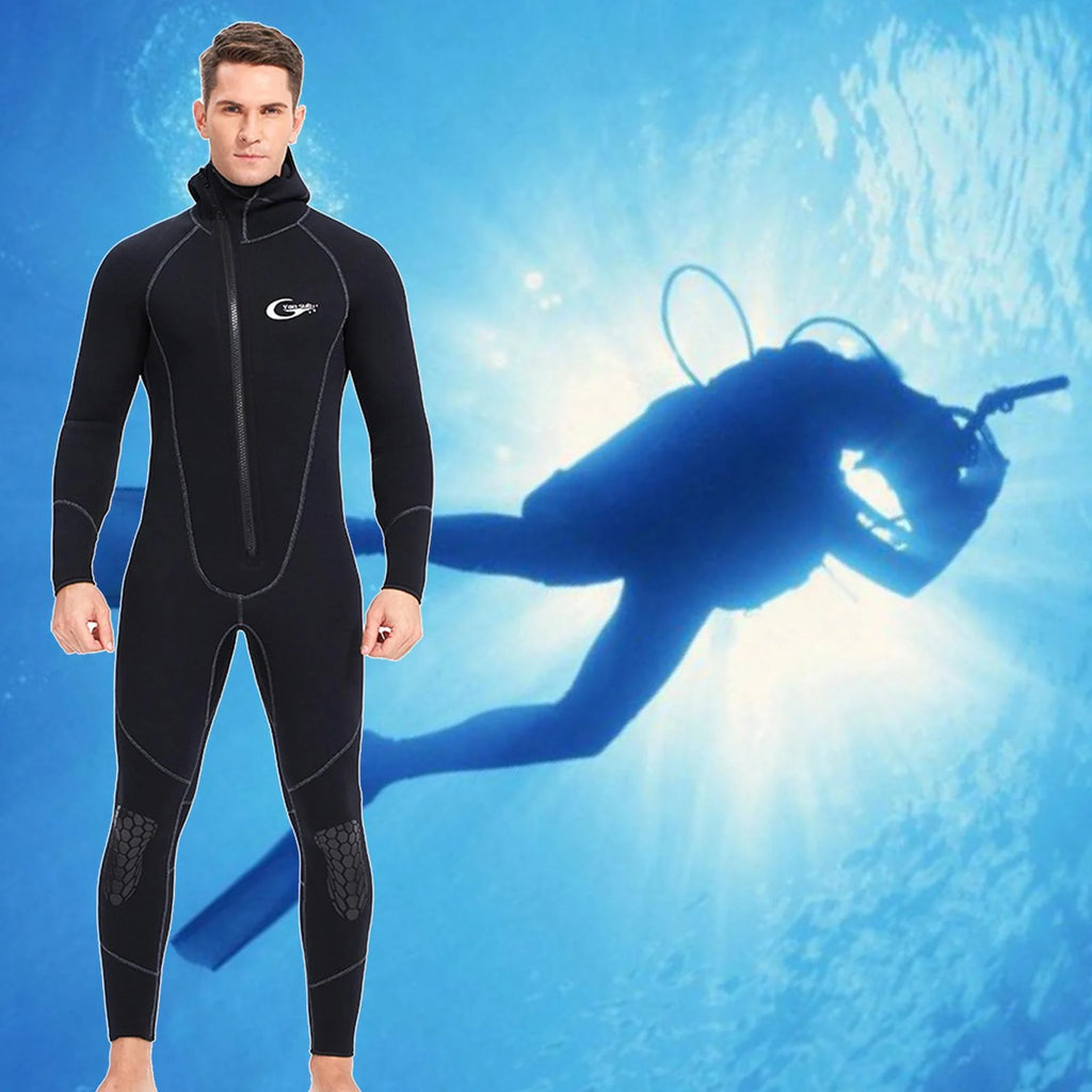 3mm Neoprene Front Zip Full Body Wetsuit XXL Y349