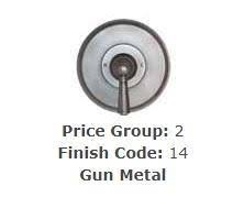Large Basket Strainer Gun Metal B303