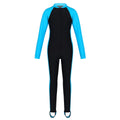 One Piece Long Sleeves Zipper Front Swimsuit H183