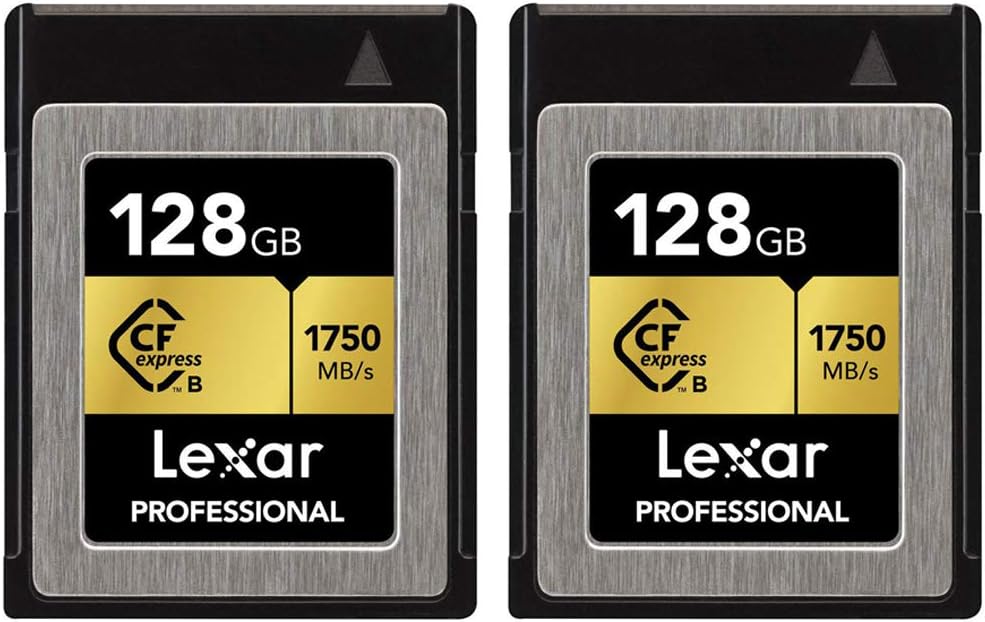 128GB CFexpress Type B Memory Card 2 Pack L156333
