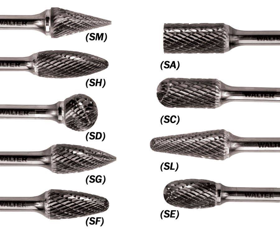 1/2X1-1/8 Double Cut Tungsten Carbide Burr M440636
